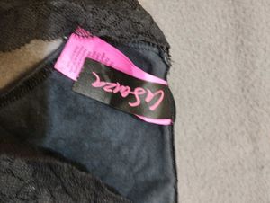 Stylish Pink &amp; Black Thong Panty💥