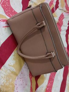 Chic Faux Croc Shoulder Bag