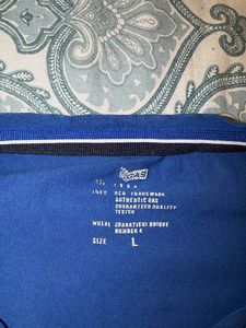 Men's Blue GAS T-Shirt Highly Strachable