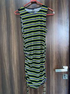 Striped Sleeveless Dress