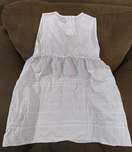 Chic White Sleeveless Summer Dress