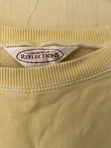 Light Yellow Crewneck Sweatshirt