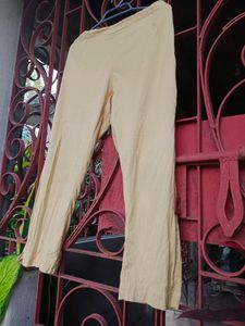 Beige Colour Ankle Length Pant
