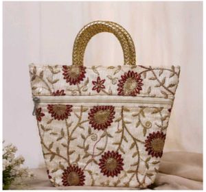 Embroidered Handbag