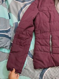Maroon Padded Jacket