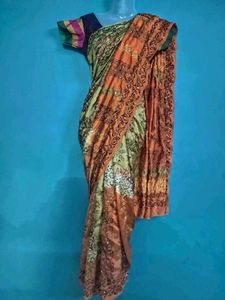 Beautiful pure silk saree