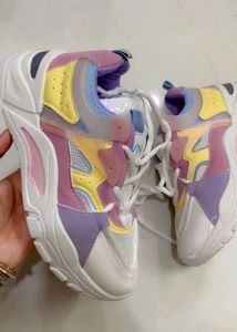 Chunky Pastel Sneakers