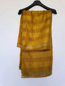 Elegant Mustard Saree