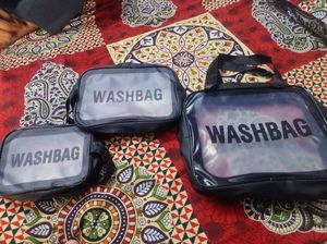 Washbag Set - 3 Piece Travel Organizers