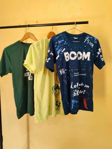 Men's Graphic Tees Bundle 3 T-shirt Combo