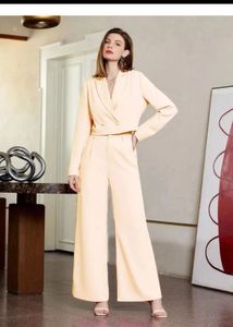 Stylish Formal Wear Blazer &amp; Pants Set Of 2