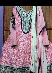 New Flared Dress N Dupatta