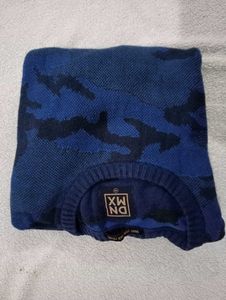❗ FREE DELIVERY❗Blue Camo Sweater for men