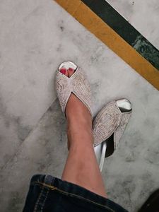 Sparkling Embellished Sandals