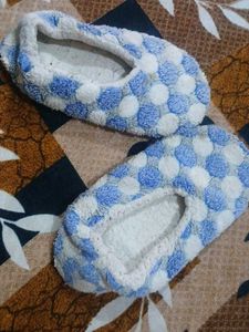 Cozy Polka Dot Slippers