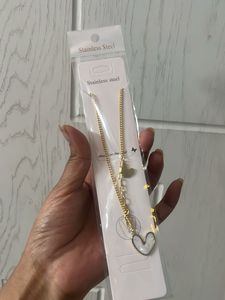 ♥️Heart Pendant Necklace - Stainless Steel