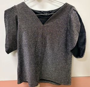 Sparkling V-Neck Top