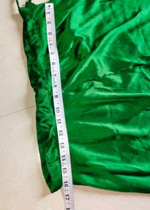 Elegant Kurta with Green Skirt Set
