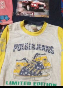 Boys T-Shirt Bundle 6 Combo Pack