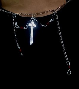 Swords And Slashes Necklace