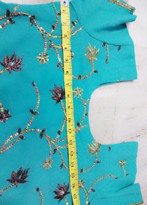 Fully Embroidery Kurti With Lining