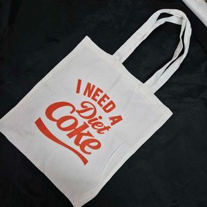 Diet Coke Canvas Tote Bag