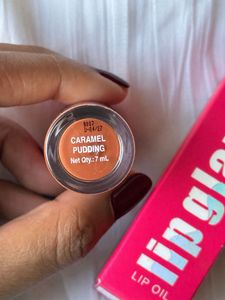Nykaa Lip Glaze LipOil - Caramel Puddi