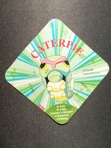 Pokemon Diamond card collectible CATERPIE