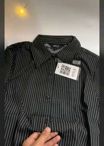 Chic Striped Button-Down Shirt