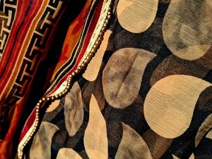 black soft Saree