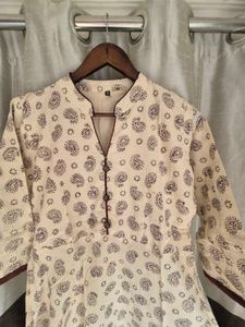 Printed Cotton Gown