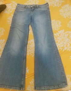 Low Waist Flared Jeans