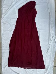 Elegant One-Shoulder Maxi Dress