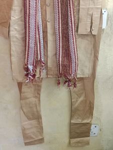 Men's Golden Sherwani Set