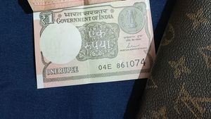 Original 1 Rs Note (Year 2017)