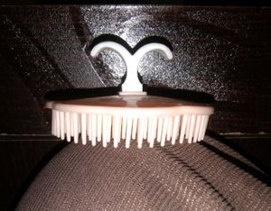 Scalp Massager and wooden comb