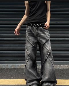 Unique Wide Leg Denim Jeans