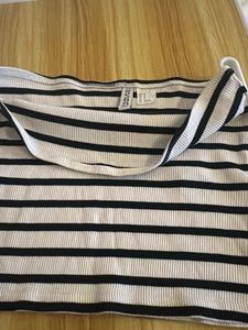 Striped Strapless Tube Top H&amp;M