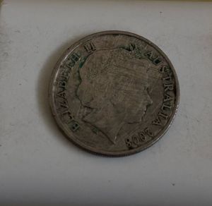 Australian 10 Cent Coin Year 2008 100% Original