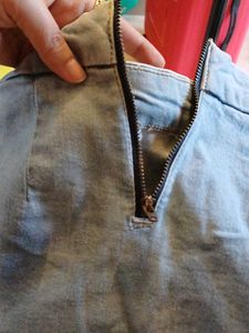 forever 21Denim Mini Skirt