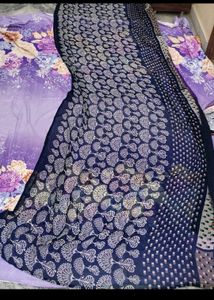 Vibrant Pink &amp; Purple Saree