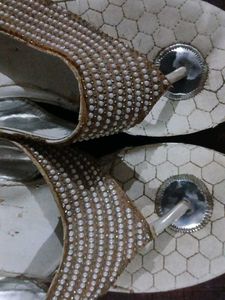 Embellished Flat Sandals