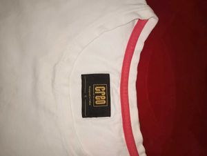 White "New York" Graphic Tee