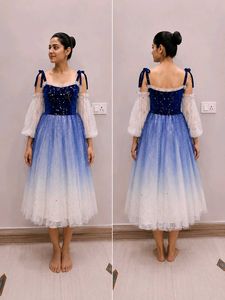 blue ombre sequence gowm
