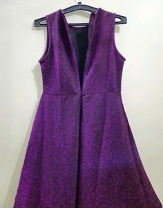 Retrofuturism Shimmery 💜 Dress! 🪻🧊