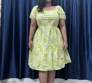 Off-Shoulder Floral Print Dress