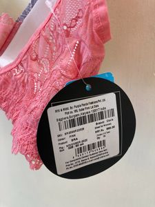 Clovia Women Bralette Lightly Padded Bra (Pink)