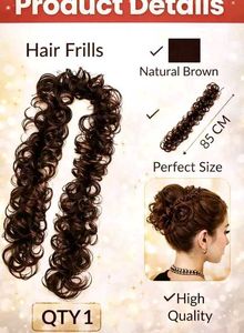 Beautiful Hair Extension brown 24 inch..