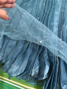 Stunning Blue Embellished Lehenga Choli