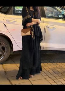 Elegant Chikankari Black Kurta Set